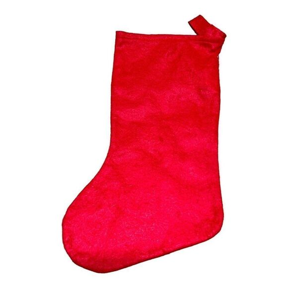 Vintage Disney Mickey Mouse Felt Christmas Stocking New With Tags Baby Toddler - Picture 3 of 6